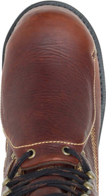 HYTEST Brown 10 Inch External Met Guard Men's Boot