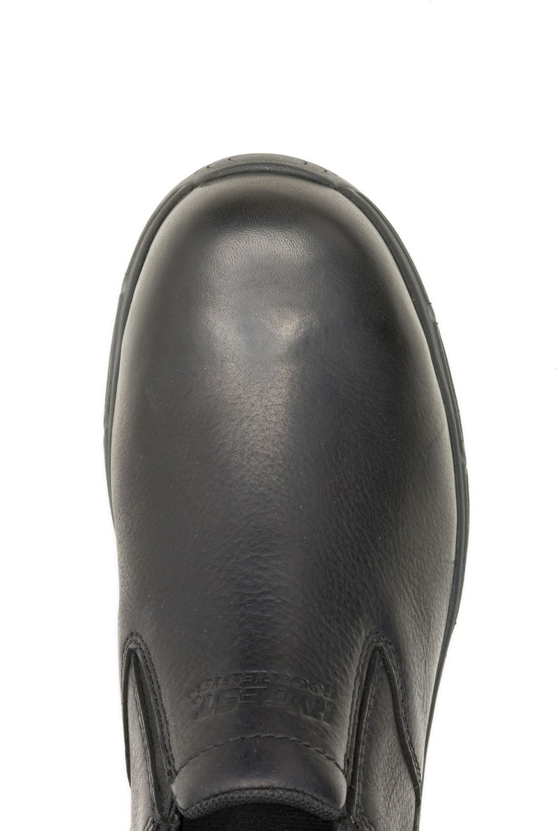 Unisex Black EB Nano Toe Internal Met-Guard SR Slip-On Oxford
