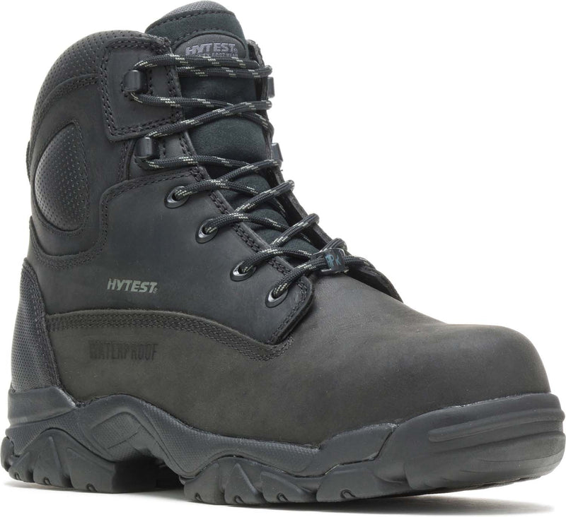 HYTEST Black 6 Inch PR Hiker Unisex