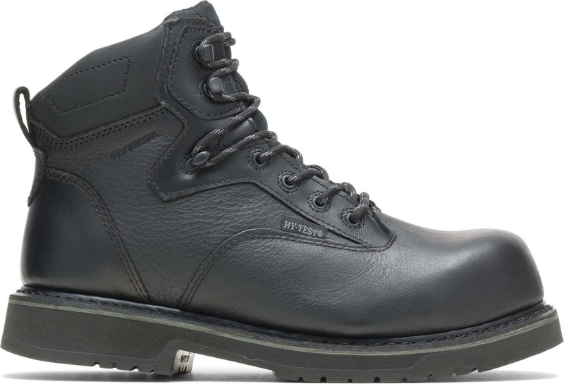 HYTEST Black Waterproof 6 Inch Boot Unisex