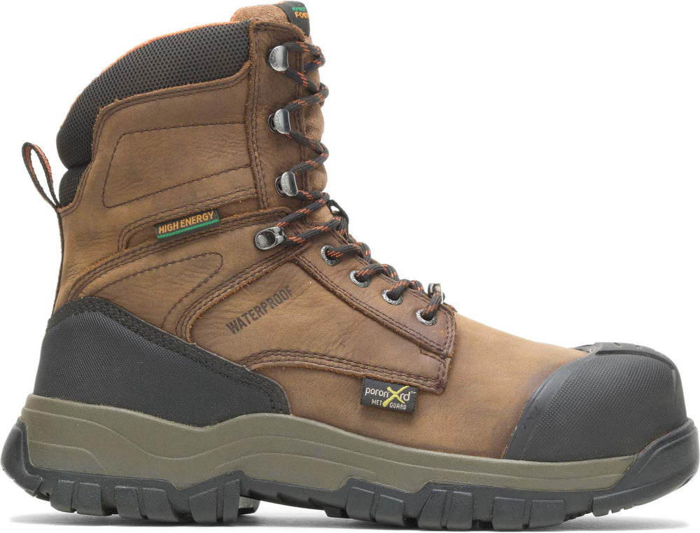 Men's 8" FootRests® High Energy Comp Toe Met-Guard WP SR Boot