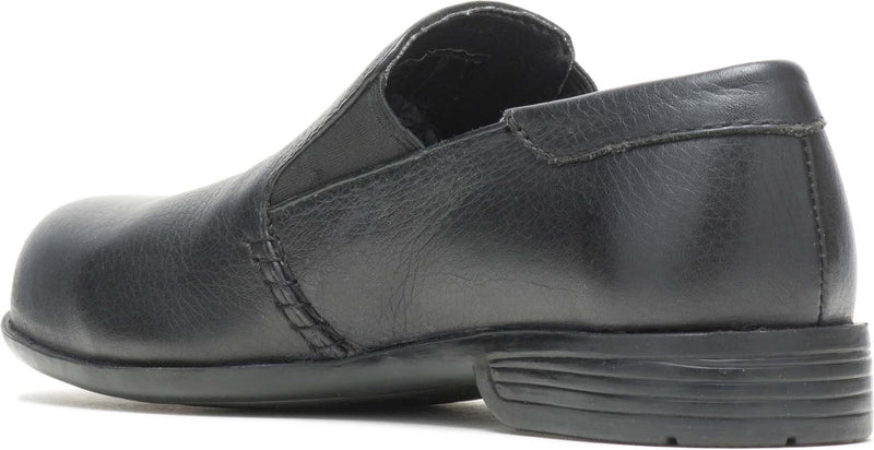 HYTEST Black Steel Toe Dress Slip On Women's