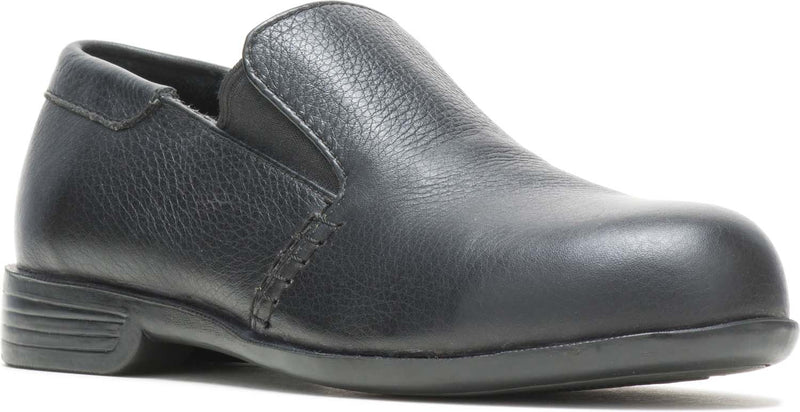 HYTEST Black Steel Toe Dress Slip On Women's