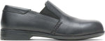 HYTEST Black Steel Toe Dress Slip On Women's
