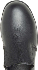 HYTEST Black Steel Toe Dress Slip On Women's