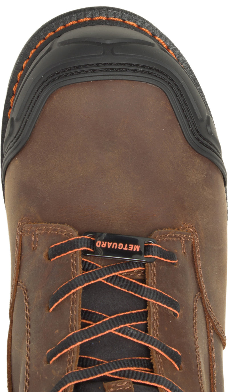 Men's 8" Rival Nano Toe Met-Guard WP SR Boot