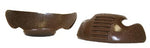 Brown Scuff Resistant Toe Overlay