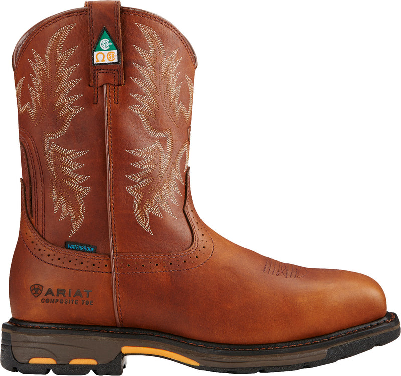 Men's WorkHog Comp Toe WP SR Wellington