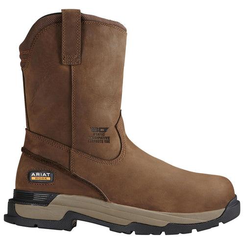 MasterGrip Brown Comp Toe Wellington