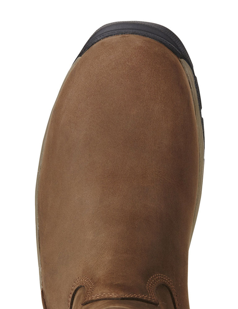 MasterGrip Brown Comp Toe Wellington