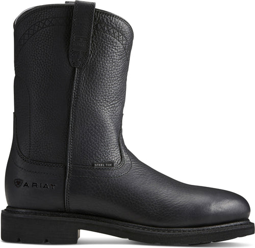 Men's 10" Sierra Steel Toe SR Wellington