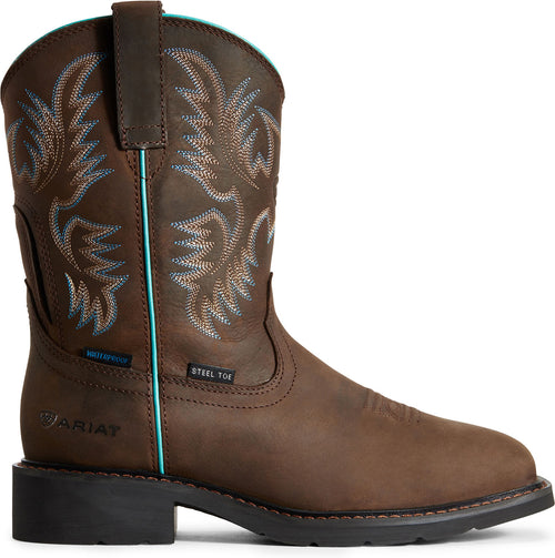 Women's 9" Krista Steel Toe WP SR Wellington