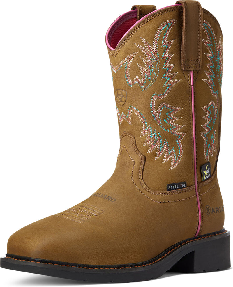 Women's 9" Krista Steel Toe Met-Guard SRO Wellington