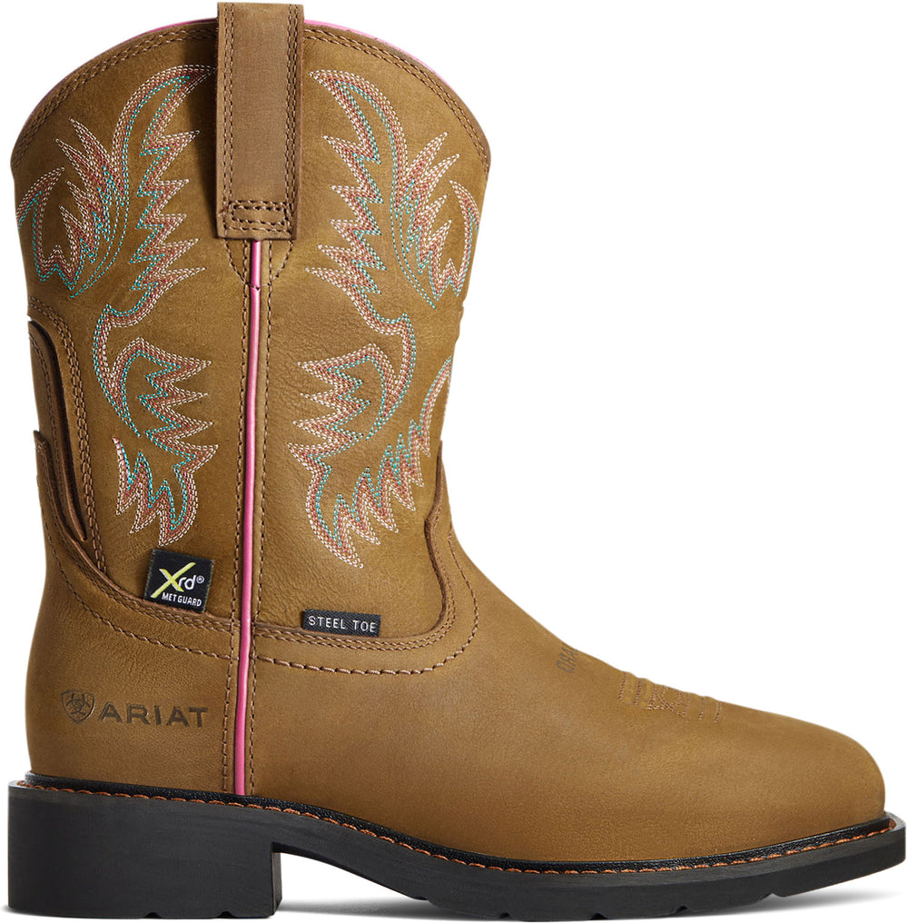 Women's 9" Krista Steel Toe Met-Guard SRO Wellington