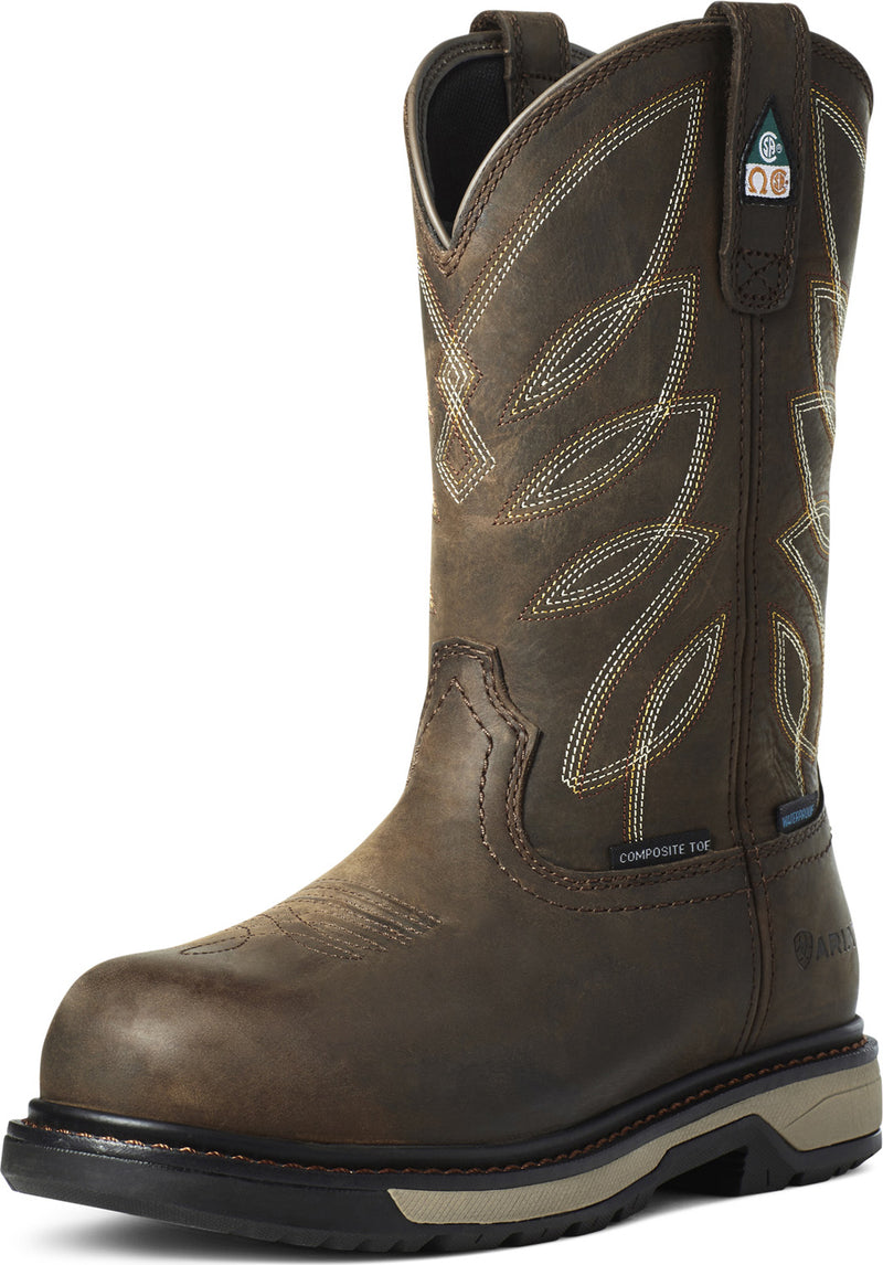 Women's 10" Riveter CSA Comp Toe WP SRO Wellington