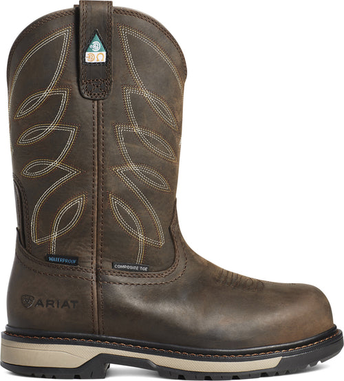 Women's 10" Riveter CSA Comp Toe WP SRO Wellington
