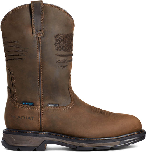 Men's 11" WorkHog XT Patriot Comp Toe WP SRO Wellington