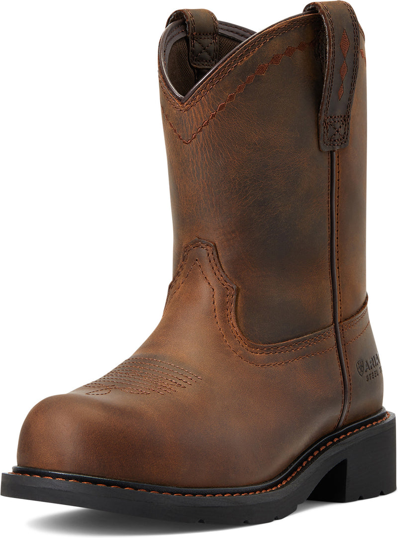 Women's 8" Fatbaby Steel Toe SRO Wellington