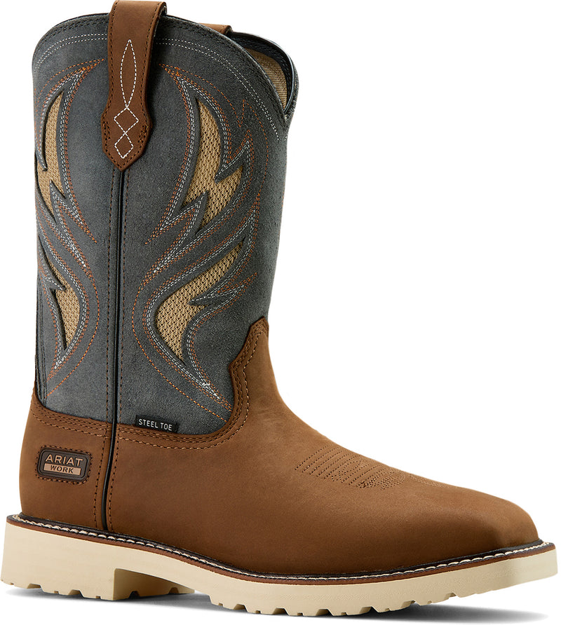 Men's 11" Activator Steel Toe SR Wellington