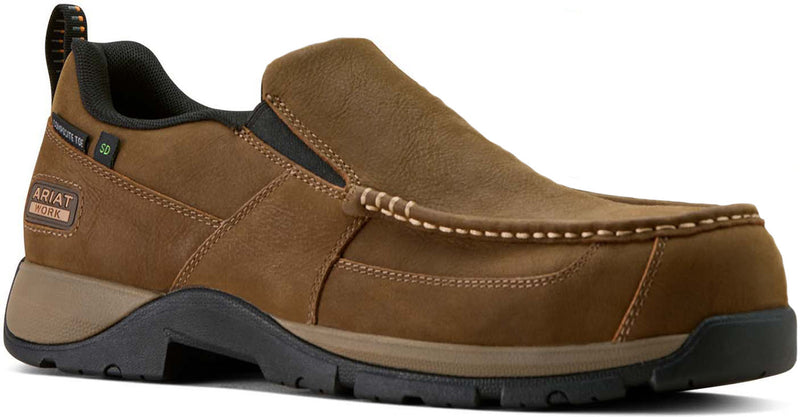 Men's Edge Comp Toe SD SRO Slip-On Oxford