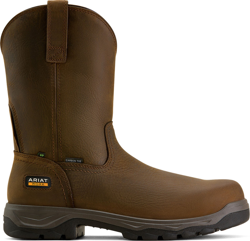 Men's 10" Turbo Duratread Composite Toe SRO Wellington