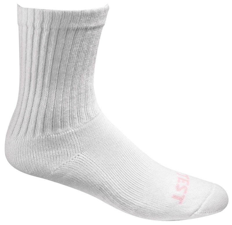 HYTEST Women's Solid Crew Sock