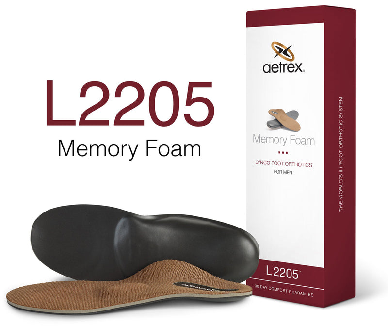 Aetrex Men's Memory Foam Orthotic