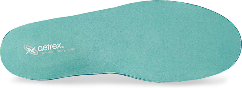 Aetrex Men's Premium Memory Foam Orthotic Insole For Extra Comfort