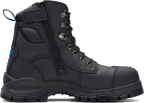 Men's 8" Work Series #997 Steel Toe SR Side-Zip Boot