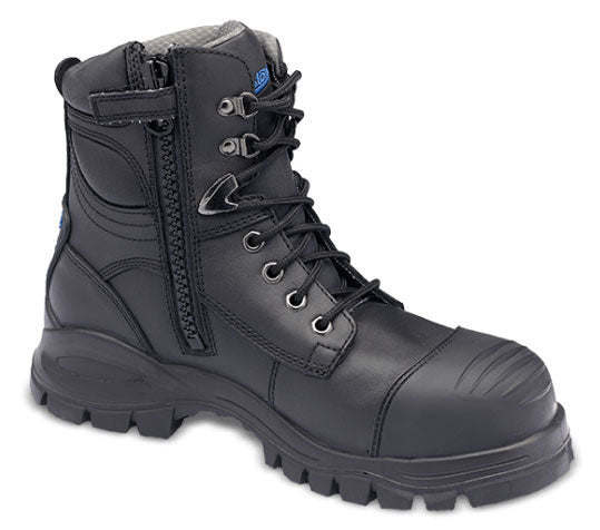 Men's 8" Work Series #997 Steel Toe SR Side-Zip Boot