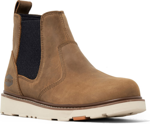 Brunt Workwear Ohman Men's Soft Toe EH Slip Resistant Pull On 6 Inch Work Boot