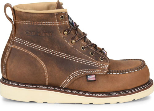 Men's 6" Amp USA Steel Toe SR Wedge Boot