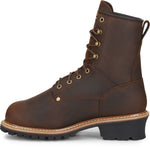 Men's 8" Elm Steel Toe Met-Guard WP SR Logger