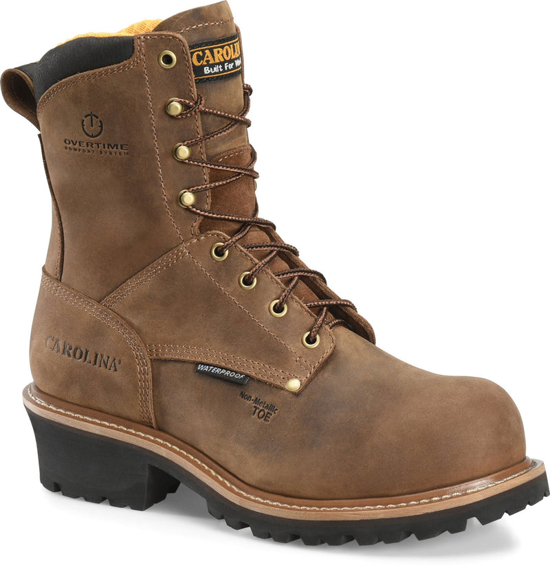 Men's 8" Poplar Comp Toe WP SR Logger
