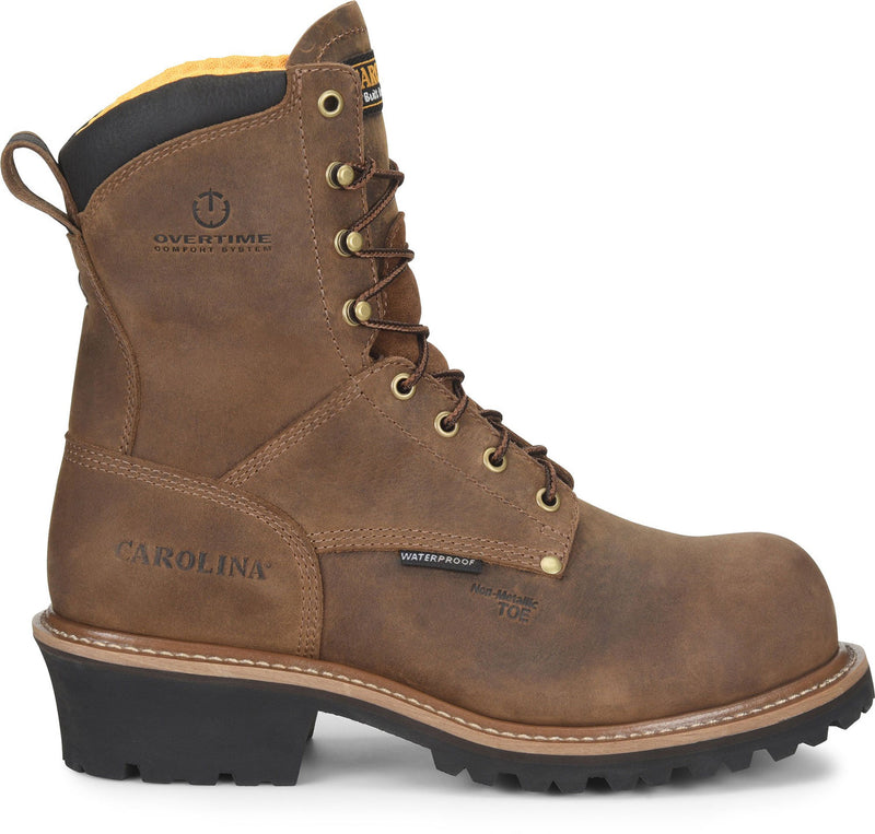 Men's 8" Poplar Comp Toe WP SR Logger