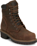 Men's 8" Steel Toe Logger