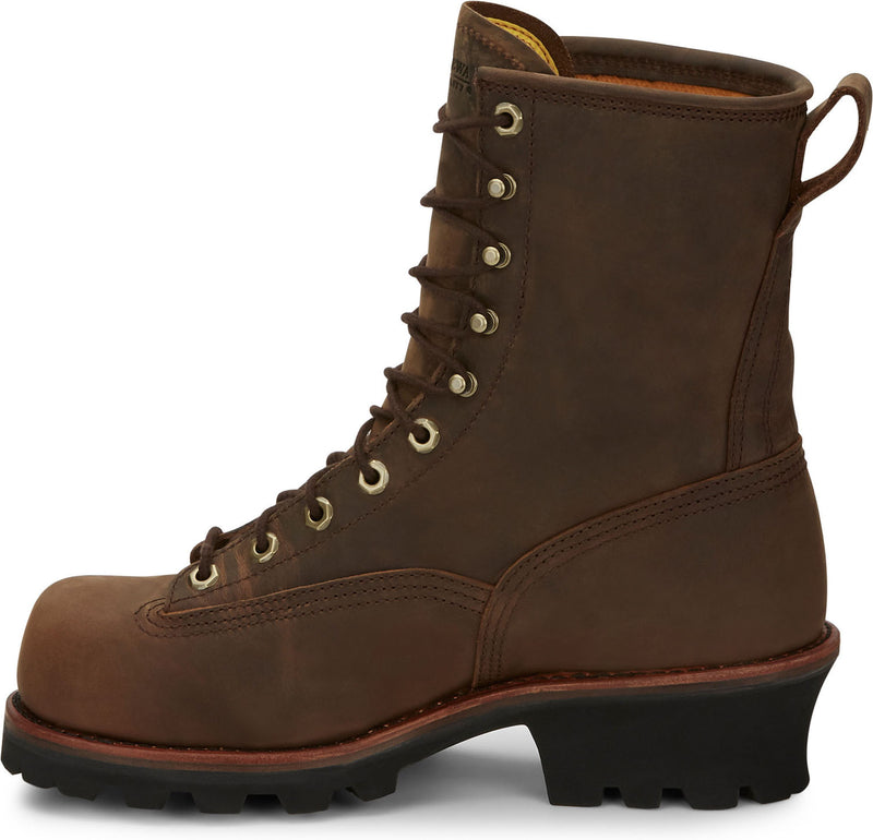 Men's 8" Steel Toe Logger