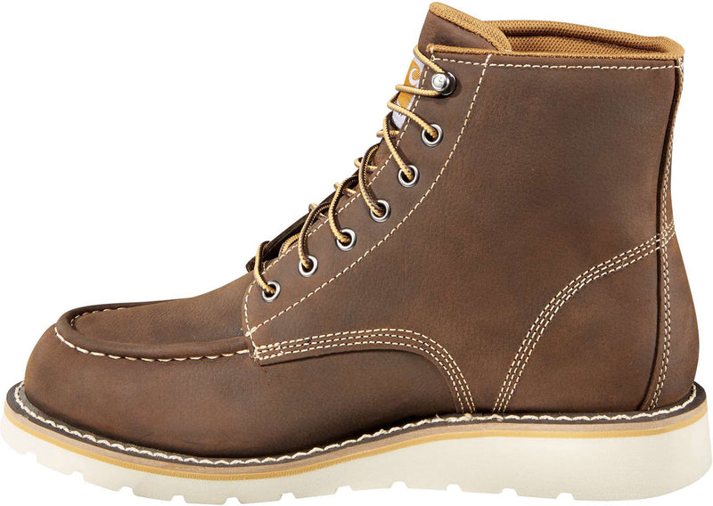 Men's 6" Moc Toe Soft Toe WP SR Wedge Boot