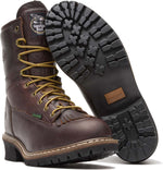 Men's 8" Steel Toe WP SR Logger