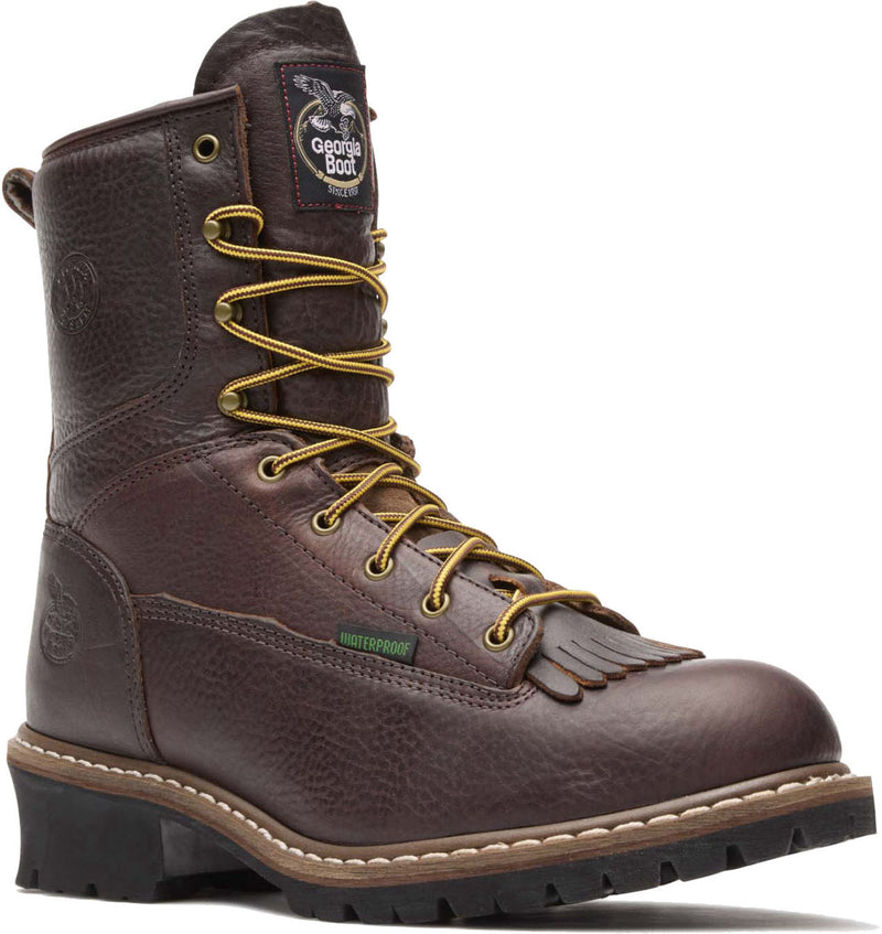 Men's 8" Steel Toe WP SR Logger