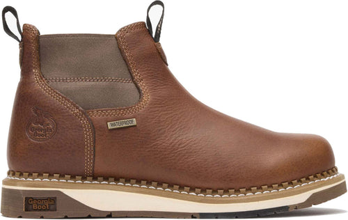 Men's 5" Amp LT Steel Toe WP SR Chelsea Wedge Boot