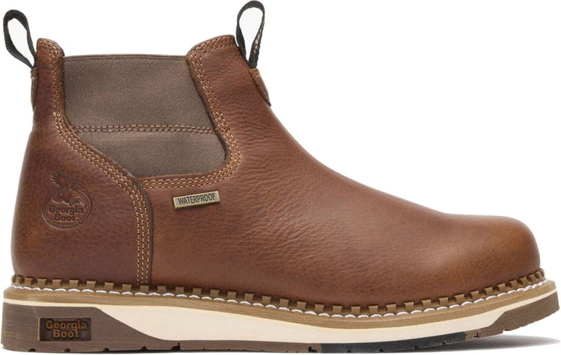 Men's 5" Amp LT Steel Toe WP SR Chelsea Wedge Boot