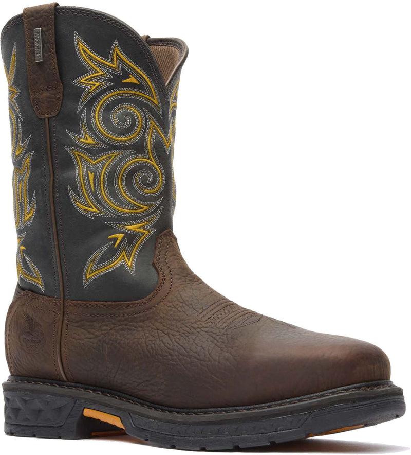 Men's 11" Carbo-Tec Steel Toe WP SR Back-Zip Wellington
