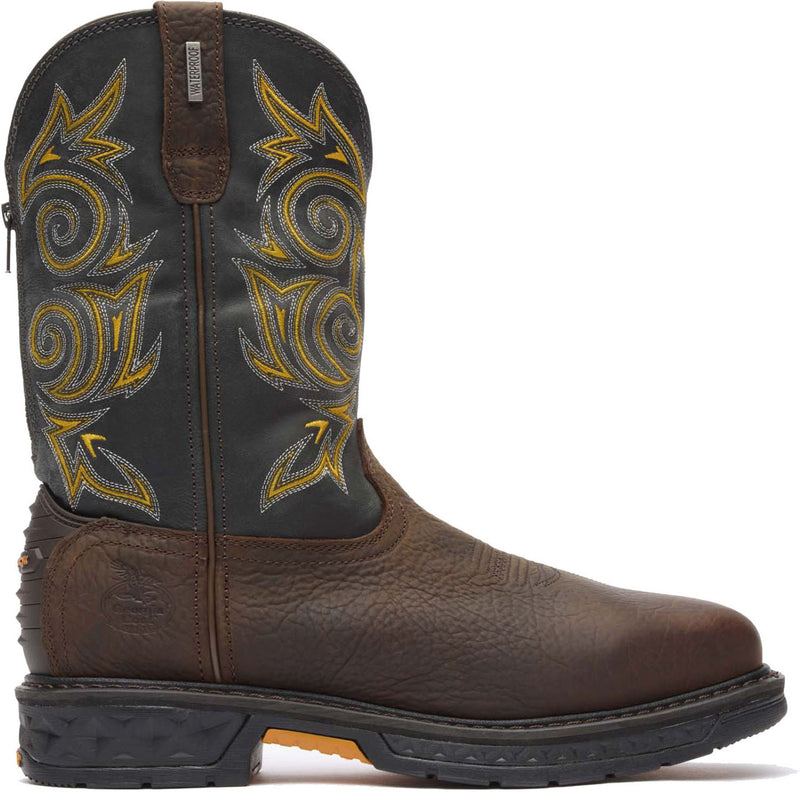 Men's 11" Carbo-Tec Steel Toe WP SR Back-Zip Wellington