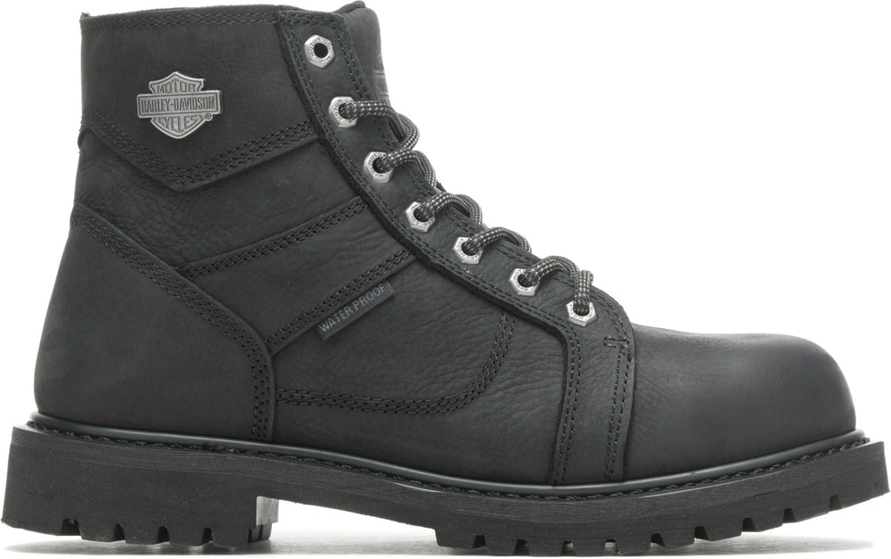 Harley Davidson Lagarto Men's Comp Toe EH WP 6 Inch Work Boot