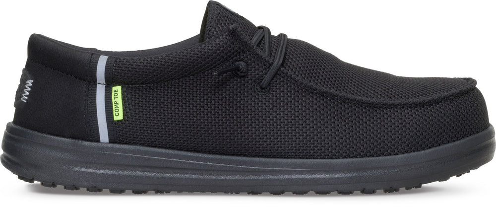 Men's Wally Work Comp Toe SRO Slip-On Oxford