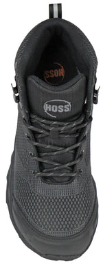 Hoss Boots Buster Hi Men's Comp Toe EH WP Slip Resistant High Athletic Work Shoe