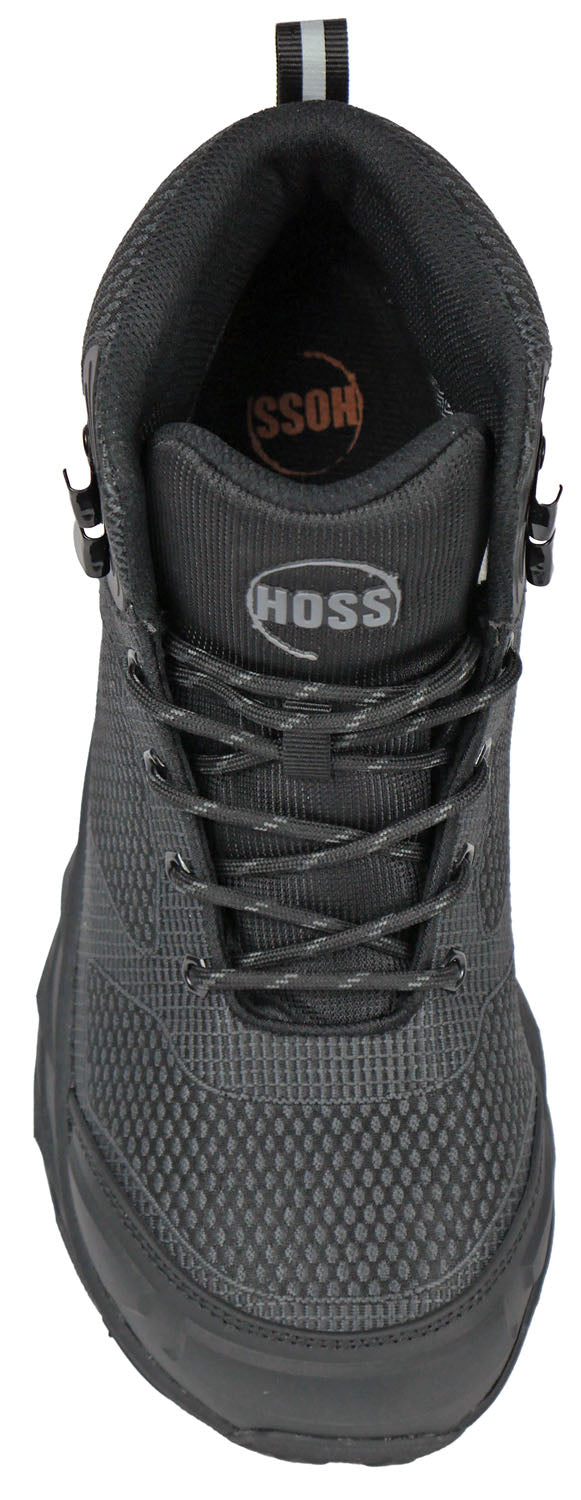 Hoss Boots Buster Hi Men's Comp Toe EH WP Slip Resistant High Athletic Work Shoe