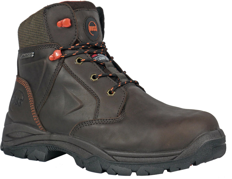 Hoss Boots Hudson Men's Comp Toe EH PR WP/Insulated 6 Inch Work Boot