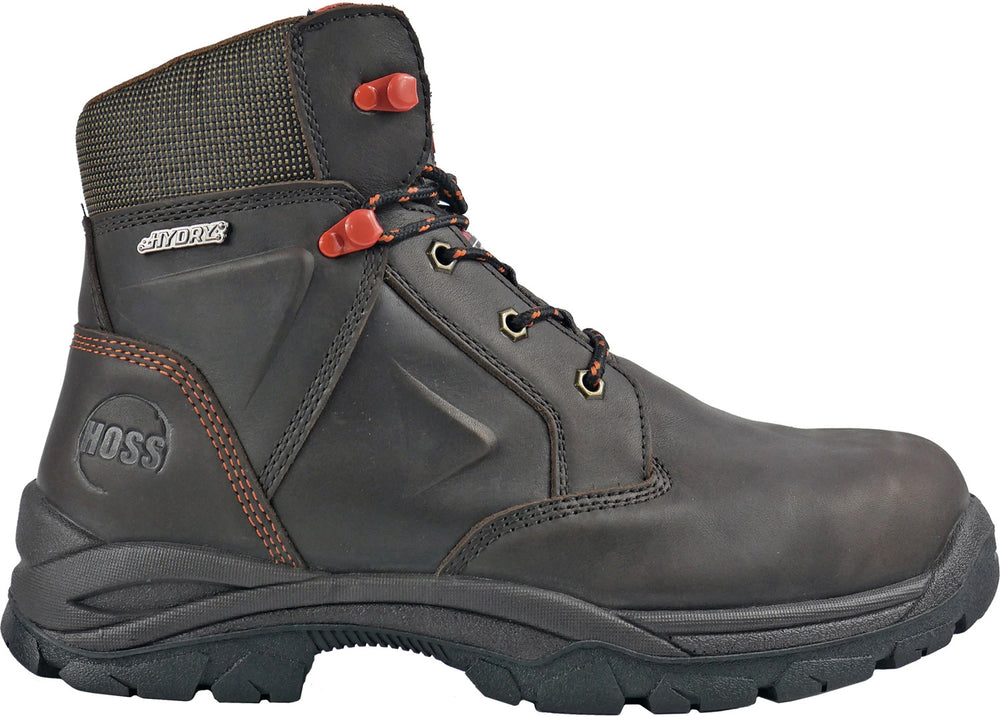 Hoss Boots Hudson Men's Comp Toe EH PR WP/Insulated 6 Inch Work Boot